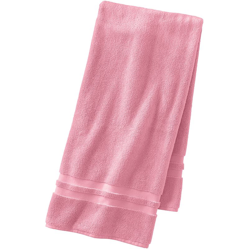 Lands End Essential Cotton Towel, Pink