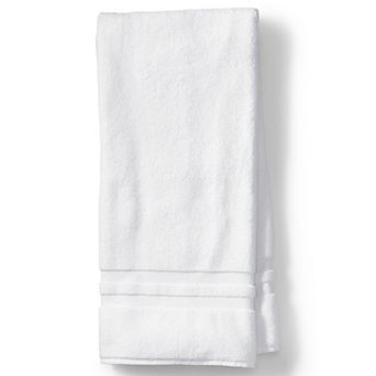 Lands' End Essential Cotton Bath Towel, Hand Towel or Washcloth