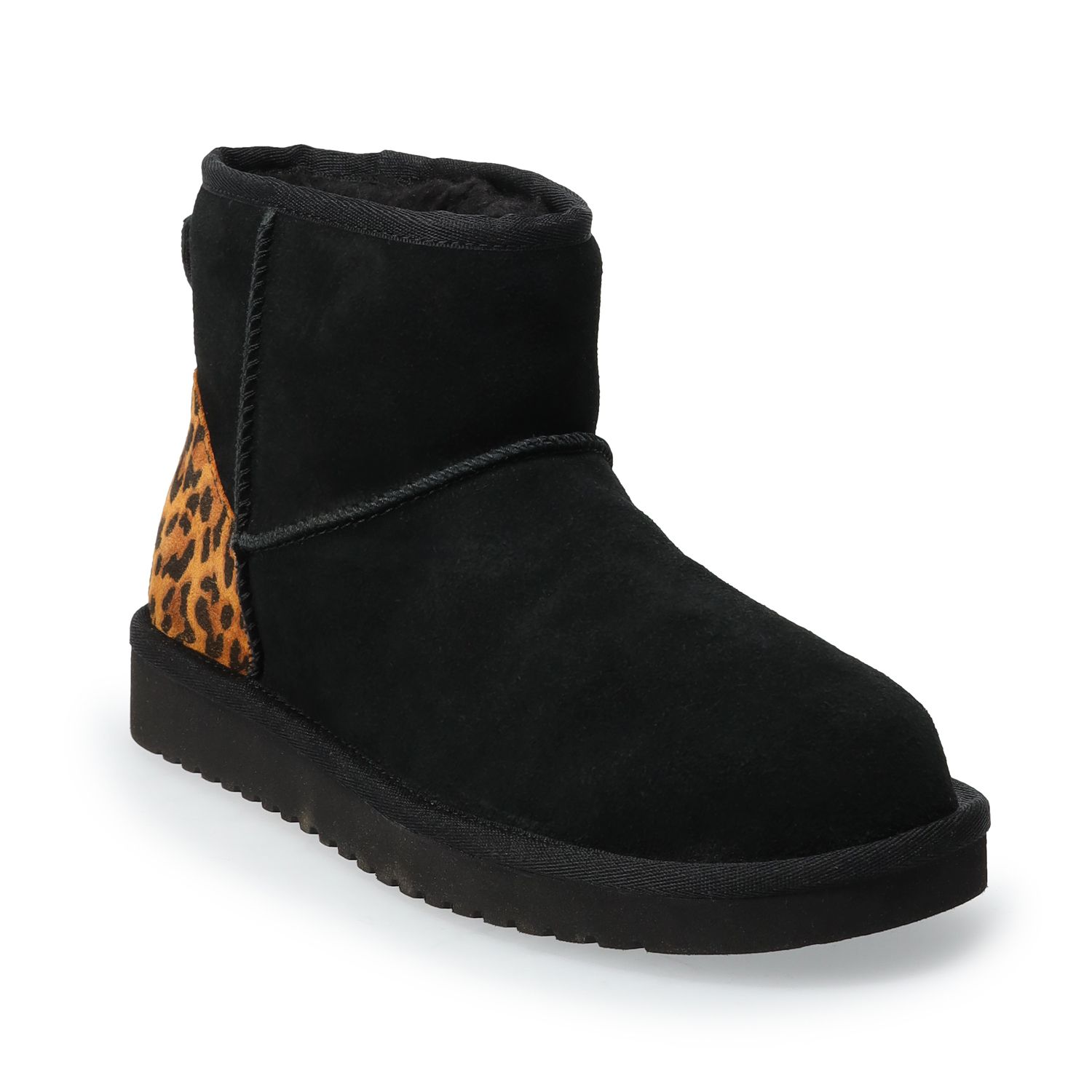 kohls leopard boots