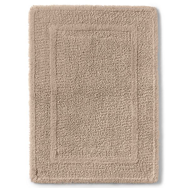 Lands' End Essential Reversible Bath Rug