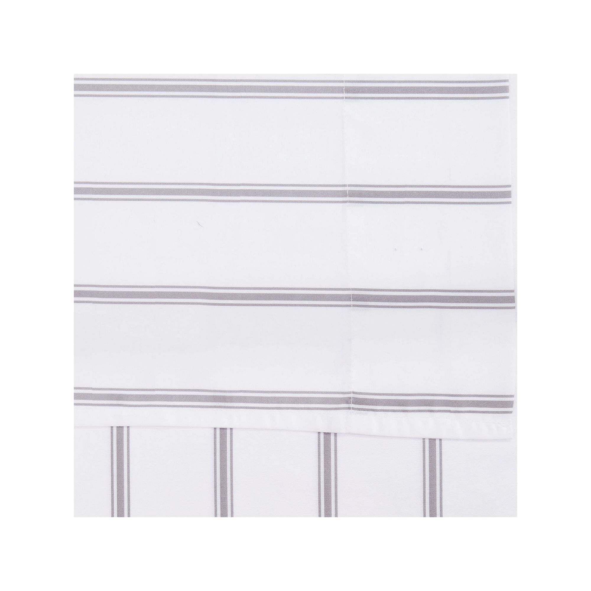 Truly Soft Ticking Stripe Sheet Set, Gray Ticking Stripe