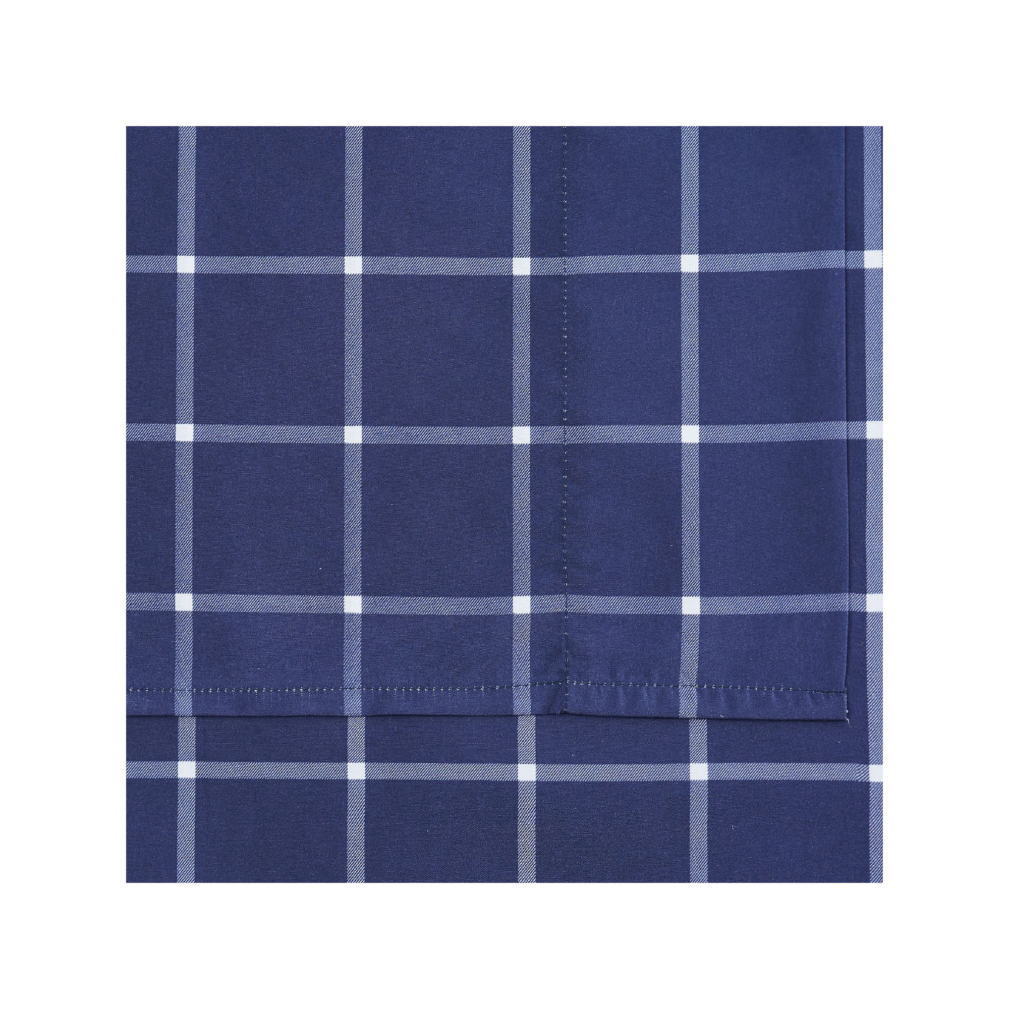 Truly Soft Ticking Stripe Sheet Set, Blue Tattersall