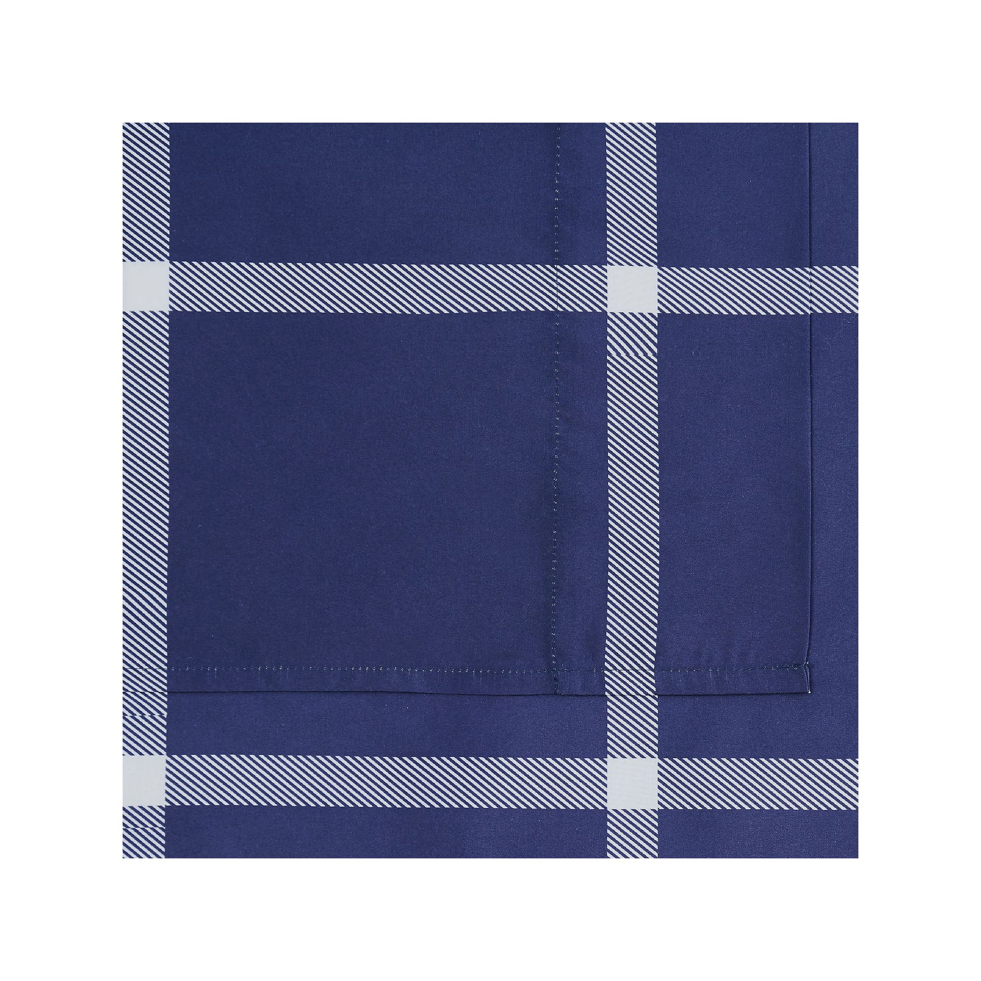 Truly Soft Ticking Stripe Sheet Set, Blue Windowpane