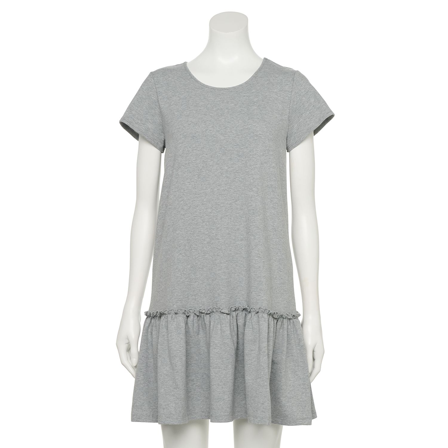 ruffle t shirt dress