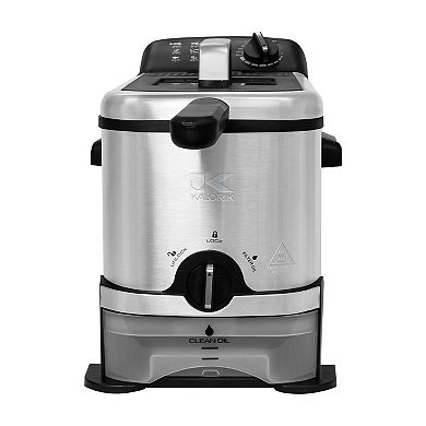 Kalorik 3-Liter Oil Filtration Deep Fryer