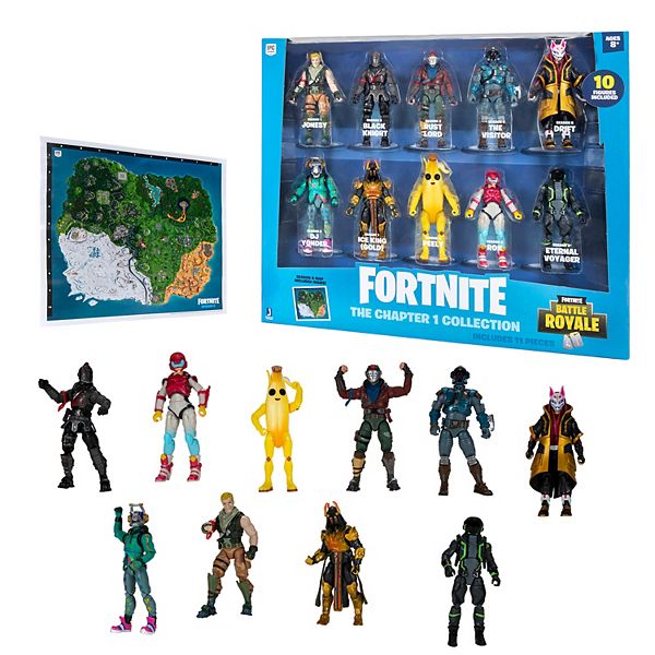 Fortnite Battle Royale 10 Pack Chapter 1 Figure Toys - roblox jailbreak battle royale