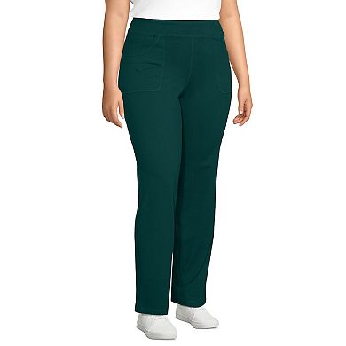 Plus Size Lands' End Active Straight-Leg Pants