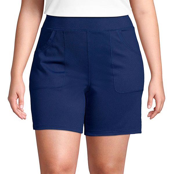 Plus Size Lands' End Active UPF 50 Shorts