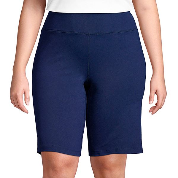 Plus Size Lands' End Active Relaxed Shorts