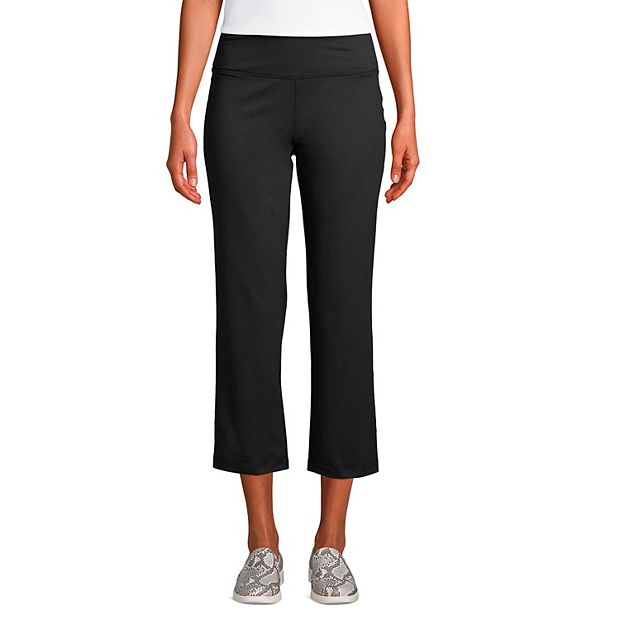 Petite Lands' End Active Crop Yoga Pants