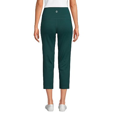 Women's Lands' End UPF 50 Active Capri Yoga Pants