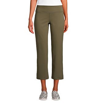 Women's Lands' End UPF 50 Active Capri Yoga Pants