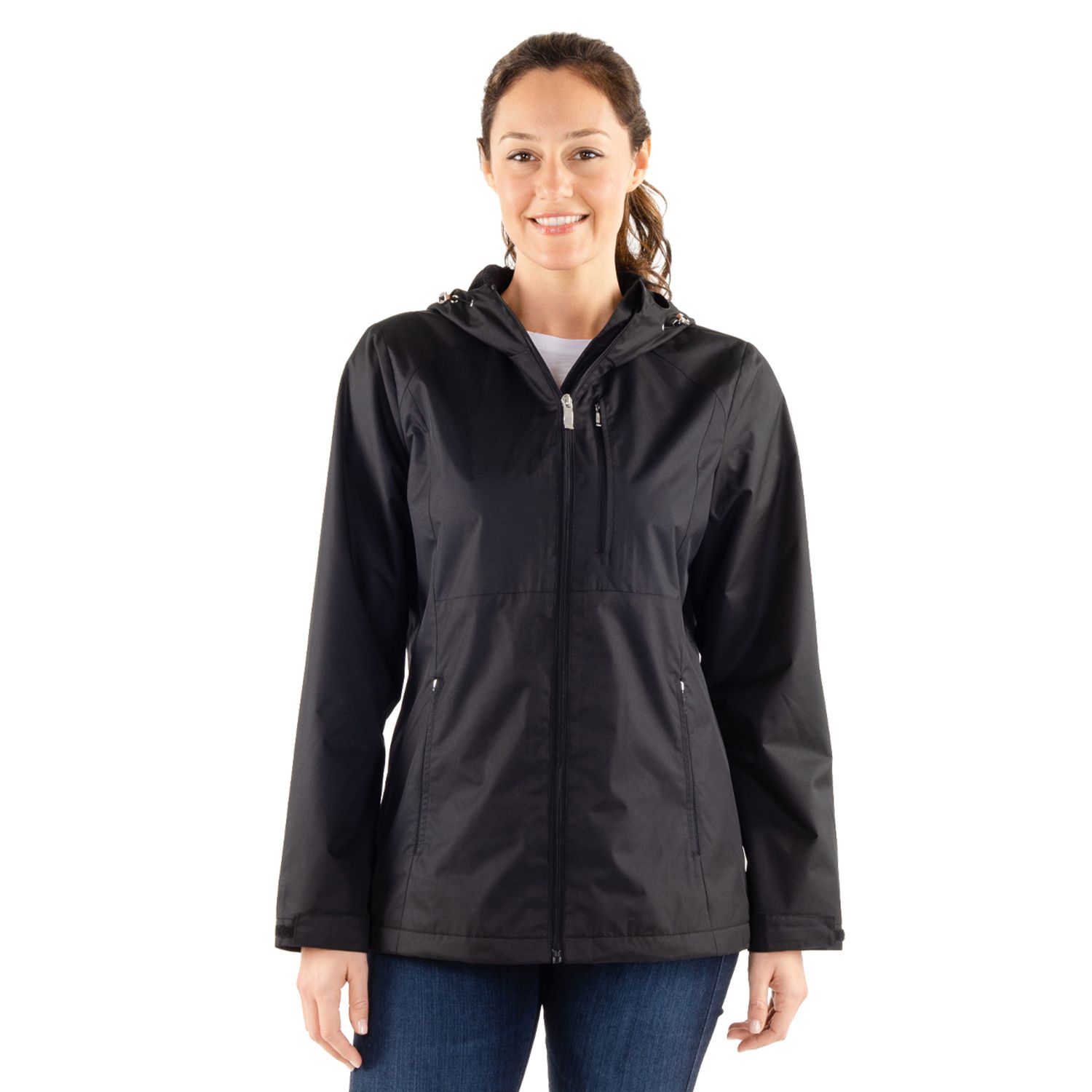 kohls rain jacket womens