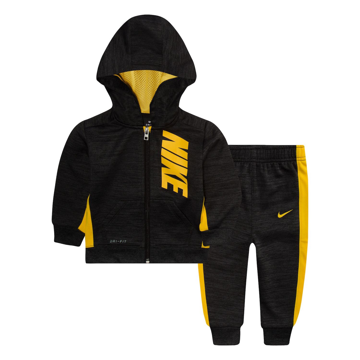 toddler boy nike zip hoodie & jogger pants set