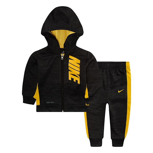 Toddler Boy Nike Therma Fleece Zip Hoodie & Pant Set