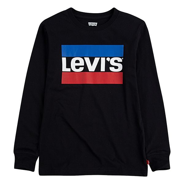 Boys 8-20 Levi's® Long Sleeve Sportswear Logo T-Shirt
