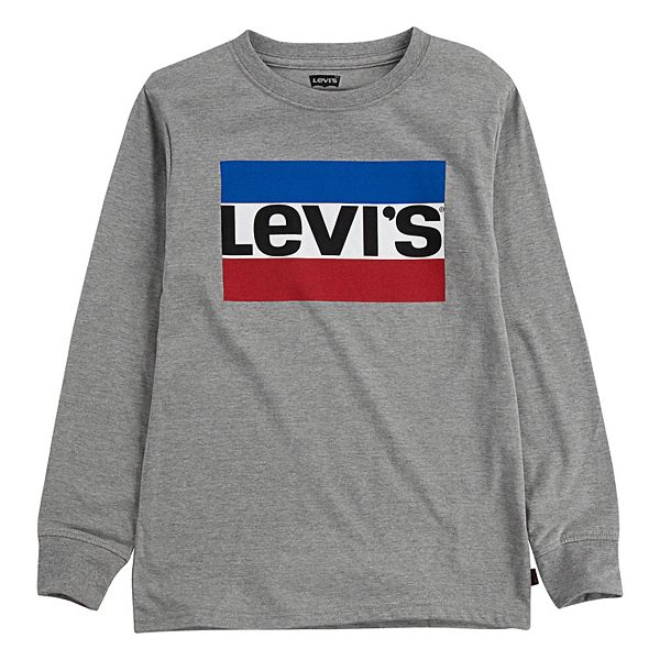 Boys 8-20 Levi's® Long Sleeve Sportswear Logo T-Shirt