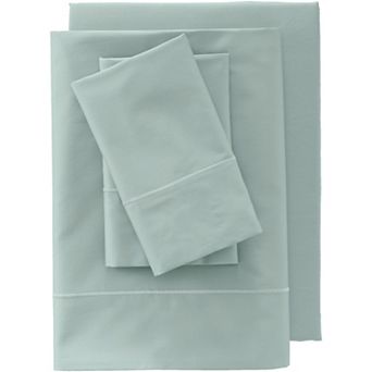 Lands' End 400 Thread Count Premium Supima Cotton No Iron Sateen Sheet Set