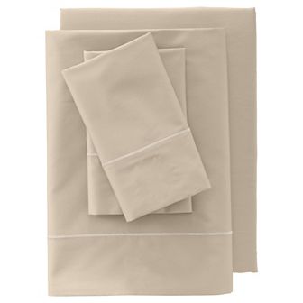 Lands' End 400 Thread Count Premium Supima Cotton No Iron Sateen Sheet Set