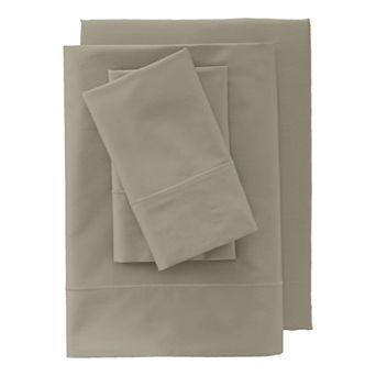 Lands' End 400 Thread Count Premium Supima Cotton No Iron Sateen Sheet Set