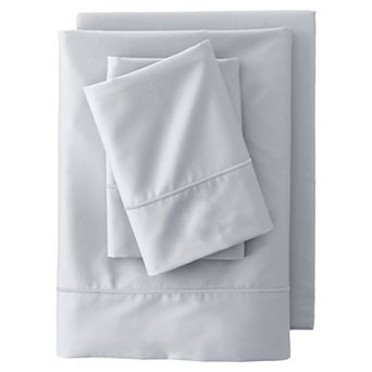 Lands' End 400 Thread Count Premium Supima Cotton No Iron Sateen Sheet Set