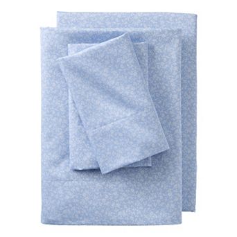 Lands' End 400 Thread Count Sateen Printed Sheet Set