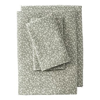 Lands' End 400 Thread Count Sateen Printed Sheet Set