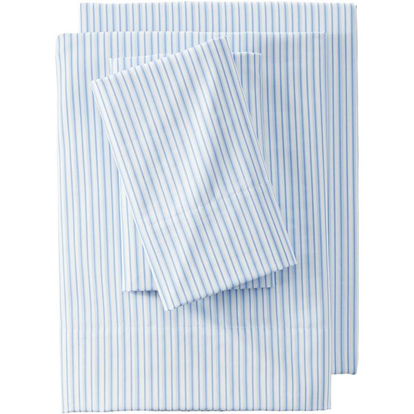 Lands' End 400 Thread Count Sateen Printed Sheet Set