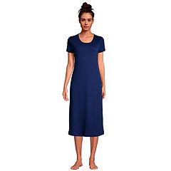 Women's Lands' End Long Sleeve Flannel Nightgown