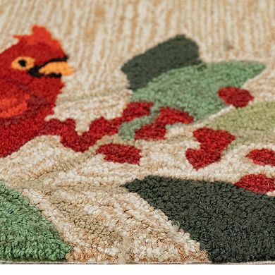 Liora Manne Frontporch Bird Border Indoor Outdoor Rug