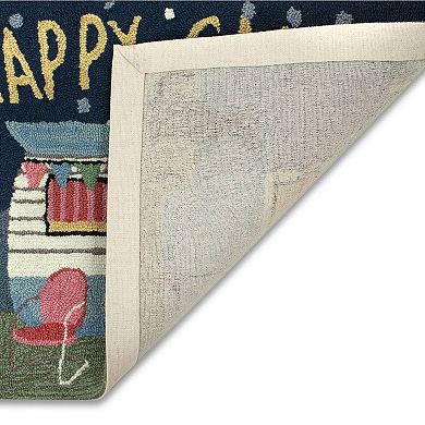 Liora Manne Frontporch Happy Camper Indoor Outdoor Rug