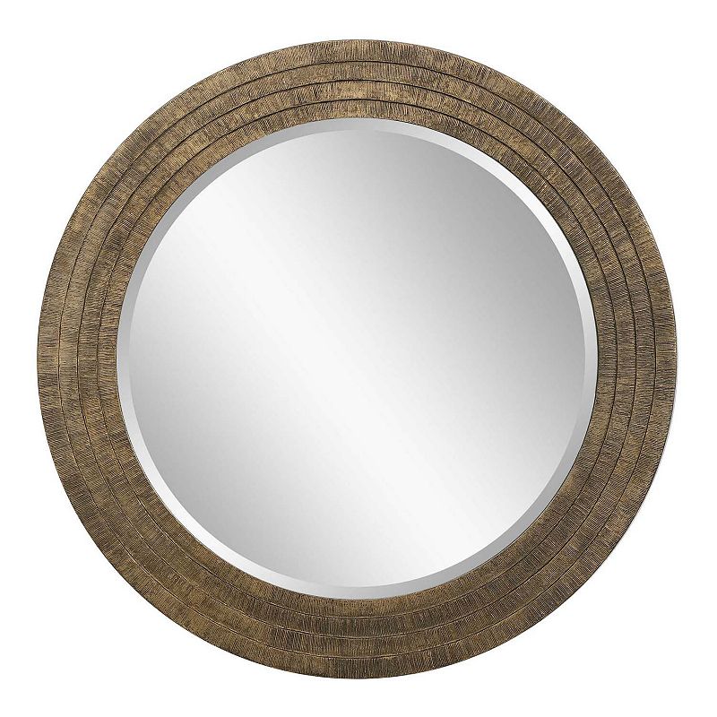 Uttermost Relic Aged Gold Round Mirror, Multicolor