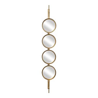 Button Gold Mirror