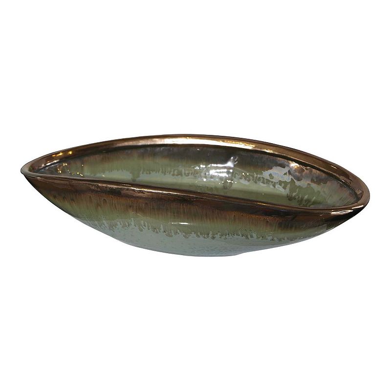 75050949 Uttermost Iroquois Green Glaze Bowl, Multicolor sku 75050949