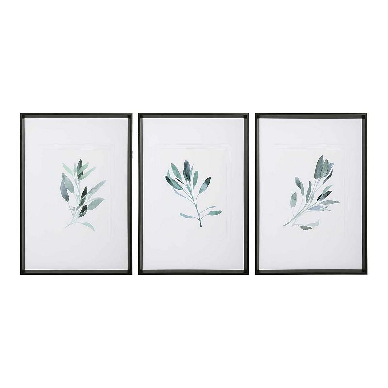 46525672 Uttermost Simple Sage Watercolor Prints, Multicolo sku 46525672