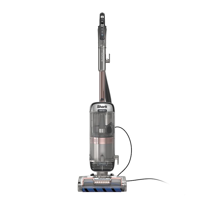 Shark - Vertex DuoClean PowerFin Upright Vacuum with Powered Lift-Away and Self-Cleaning Brushroll - Rose Gold