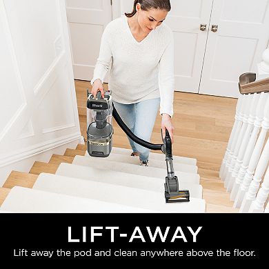 Shark Rotator Lift-Away ADV DuoClean PowerFins Upright Vacuum with Self-Cleaning Brushroll (LA502)
