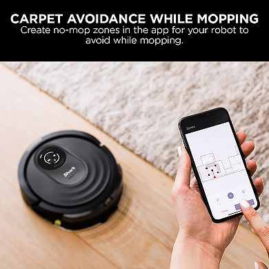 Shark AI Robot Vacuum & Mop with Home Mapping, WiFi Connected (RV2001WD)