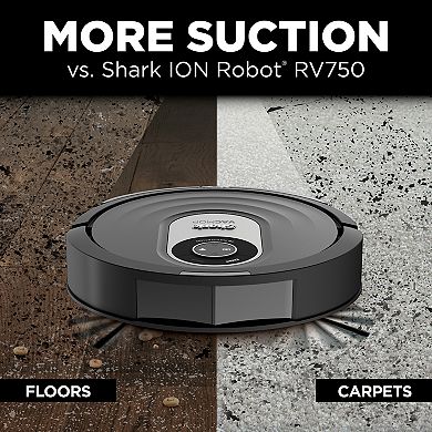 Shark AI Robot Vacuum & Mop with Home Mapping, WiFi Connected (RV2001WD)