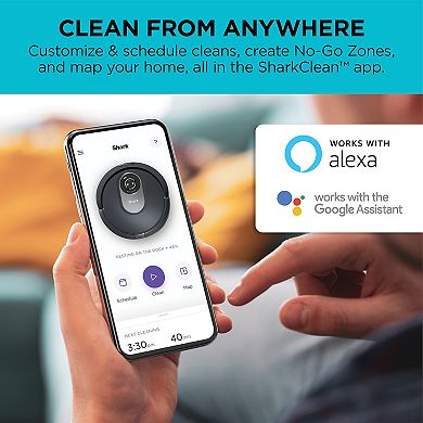 Shark AI Robot Vacuum with Home Mapping, AI Laser Vision, Self-Cleaning Brushroll, WiFi (R201 )