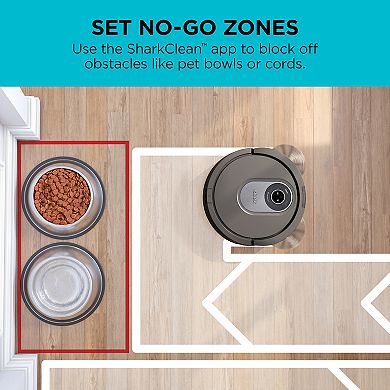 Shark AI Robot Vacuum with Home Mapping, AI Laser Vision, Self-Cleaning Brushroll, WiFi (R201 )
