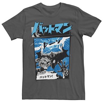 Men's DC Comics Batman Joker Kanji Rain Fight Tee