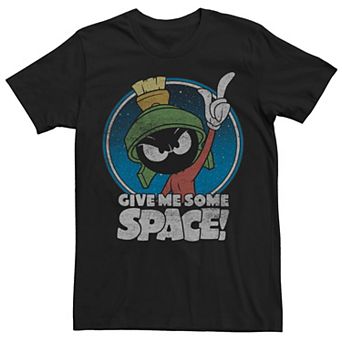 Men's Looney Tunes Marvin The Martian "Give Me Some Space!" Tee