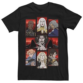 Men's Netflix Castlevania Character Poster Tee