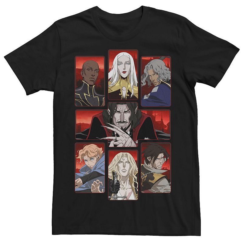 Men's Netflix Castlevania Character Poster Tee, 