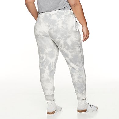 Plus Size EVRI™ Ribbed-Hem Jogger Pants