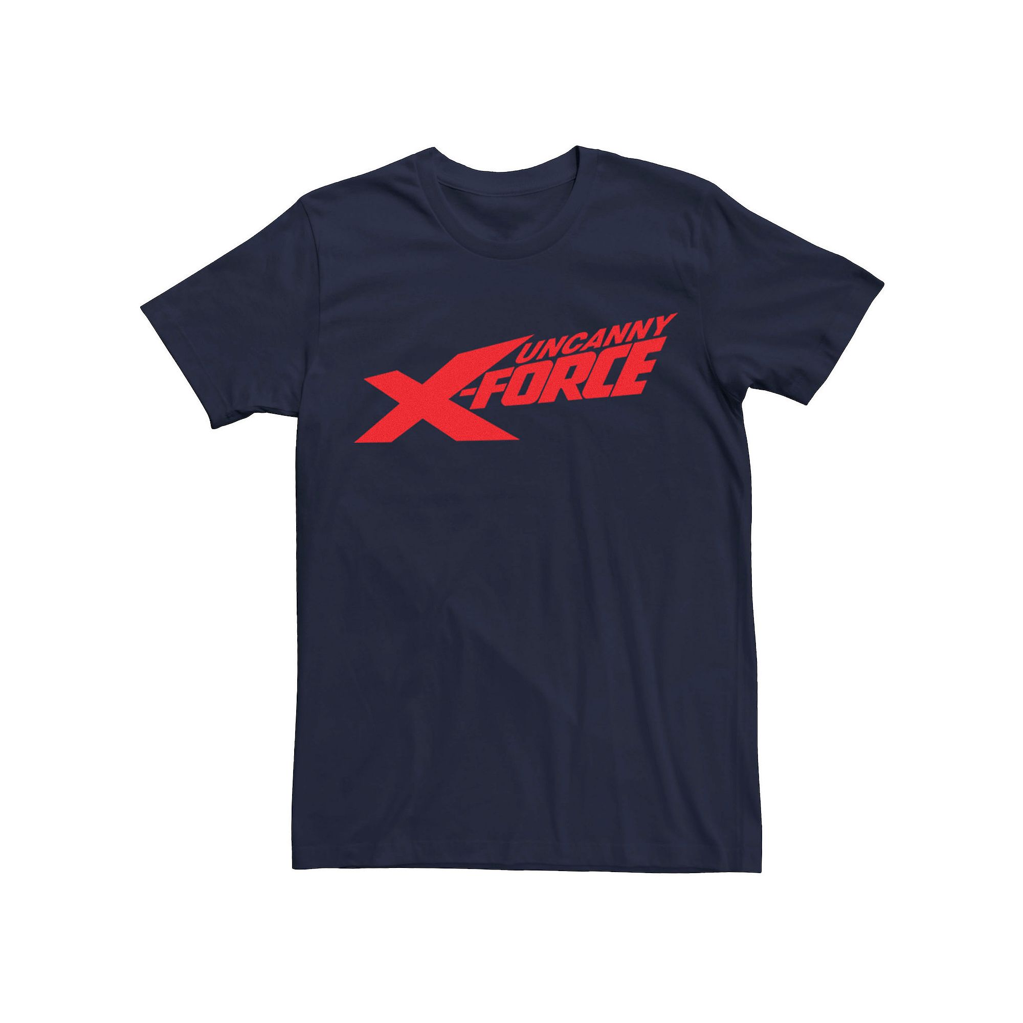 Mens Marvel Uncanny X-Force Classic Logo Tee, Size: Small, Blue