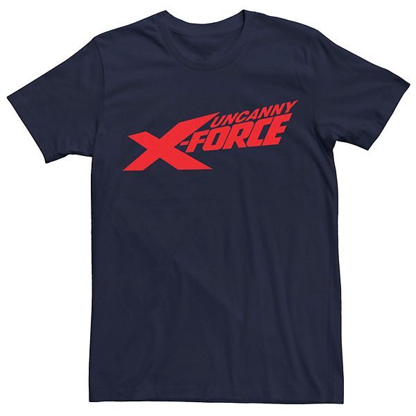 Men S Marvel Uncanny X Force Classic Logo Tee
