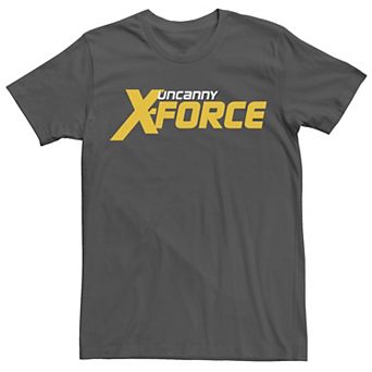 Men's Marvel Uncanny X-Force Logo Stack Tee