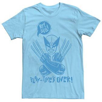 Men's Marvel Wolverine Play Times Over Tee